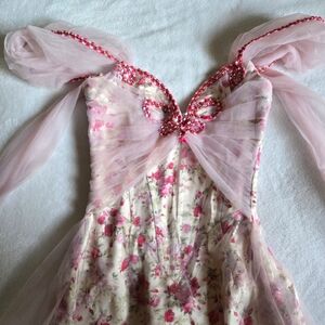 XS Lacemade Floral Disc Fairy Corset Dress